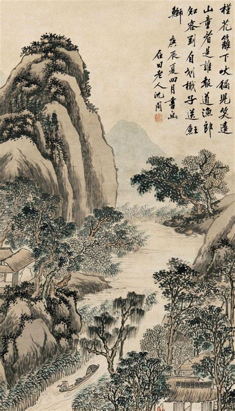 明朝画|明朝绘画：馆藏15位名家国画精品欣赏